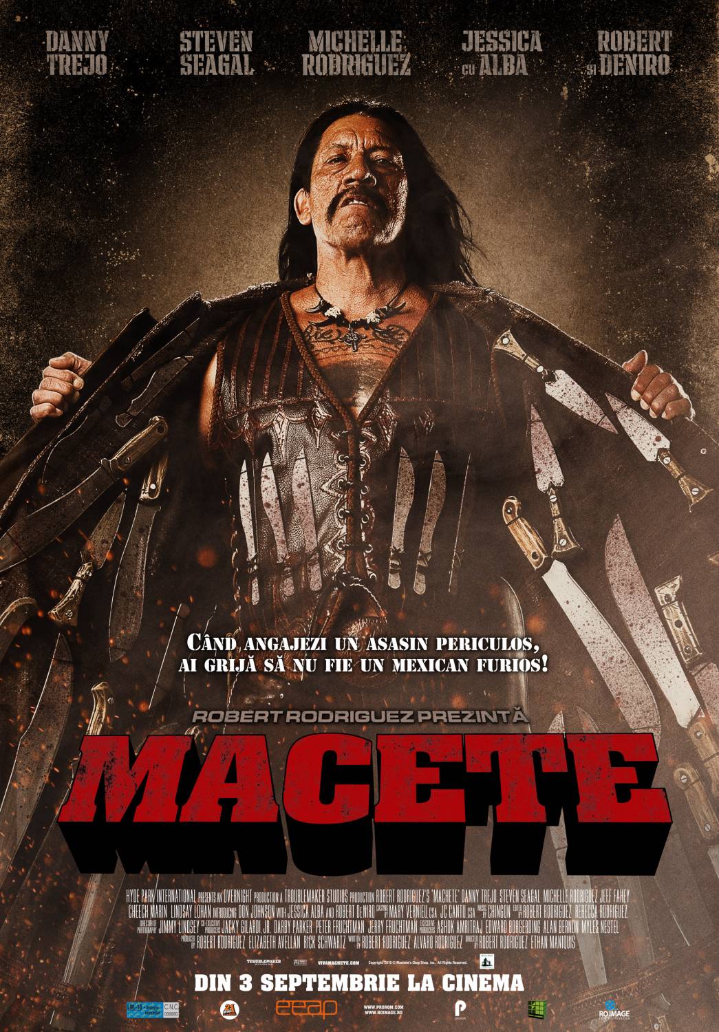 Machete (2010) R5 Line